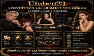 บาคาร่า123 มีกี่แบบ เลือกค่าย saบาคาร่า เช็กชี่บาคาร่า บน UFABET123