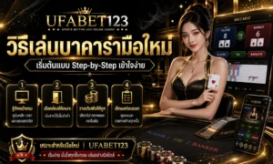 วิธีเล่นบาคาร่ามือใหม่ สอนเล่นบาคาร่าออนไลน์แบบ Step-by-Step