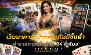 เว็บบาคาร่าฝากถอนไม่มีขั้นต่ำ ทำรายการผ่านระบบ Auto เสถียรที่สุด หมดปัญหาเงินหาย ปลอดภัยด้วยระบบรักษาข้อมูลขั้นสูงตลอด 24 ชั่วโมง