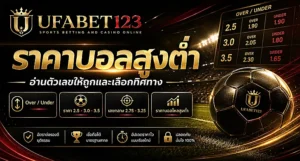 ราคาบอลสูงต่ำ อ่านราคาบอลสูงต่ำ วิธีดูราคา Over/Under เลขเต็ม เลขกลาง ราคาบอลไหลสูงต่ำ และราคาสูงต่ำบอลวันนี้บนยูฟ่าเบท123 ก่อนแทงบอล