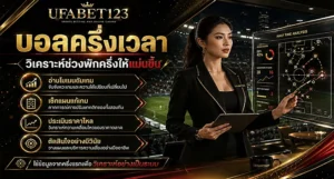 บอลครึ่งเวลา คืออะไร กลยุทธ์แทงบอลครึ่งแรก บน UFABET123