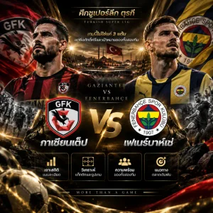 วิเคราะห์บอล กาเซียนเต็ป vs เฟเนร์บาห์เช่