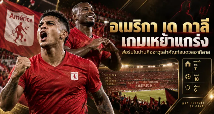 วิเคราะห์บอล เด กาลี vs อากีลาส โดราดาส