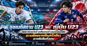 วิเคราะห์บอลวันนี้ อุซเบกิสถาน พบ ญี่ปุ่น