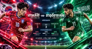 เกาหลีใต้ พบ ซาอุดิอาระเบีย