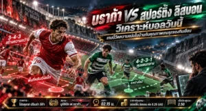 วิเคราะห์บอล ปรีไมราลีกา โปรตุเกส บราก้า พบ สปอร์ติ้ง ลิสบอน