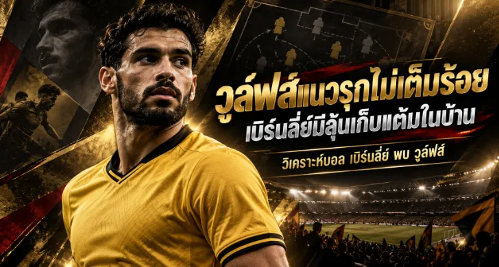 วิเคราะห์บอล เบิร์นลี่ย์ พบ วูล์ฟส์