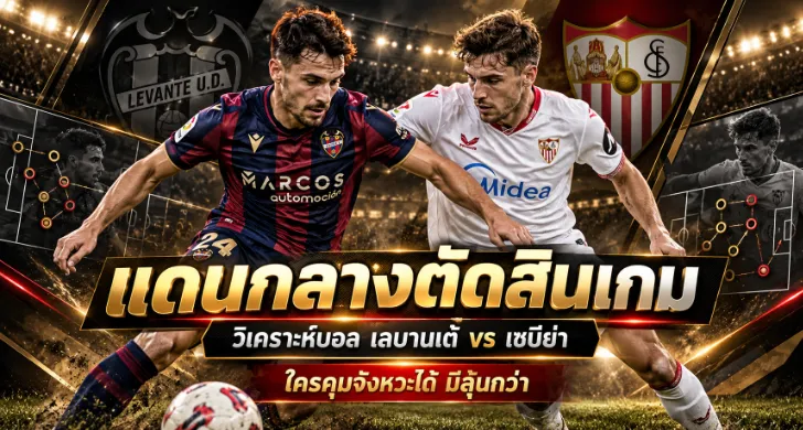 วิเคราะห์บอล เลบานเต้ vs เซบีย่า