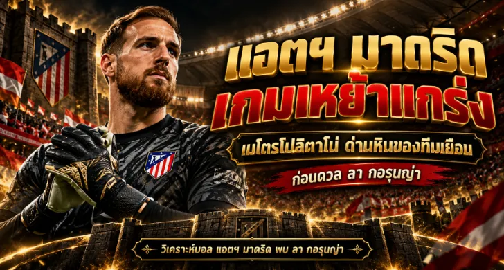 วิเคราะห์บอล แอตฯ มาดริด พบ ลา กอรุนญ่า