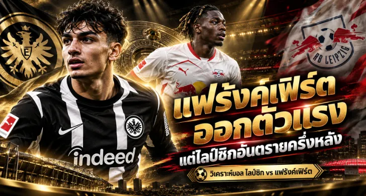 วิเคราะห์บอล ไลป์ซิก vs แฟร้งค์เฟิร์ต