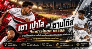 วิเคราะห์บอลวันนี้ เซา เปาโล พบ ซานโต๊ส