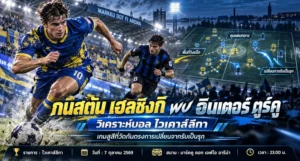 วิเคราะห์บอลไวเคาส์ลีกา กนิสตัน เฮลซิงกิ พบ อินเตอร์ ตูร์คู